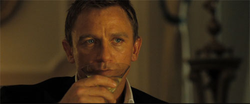 Bond dricker martini i Casino Royale